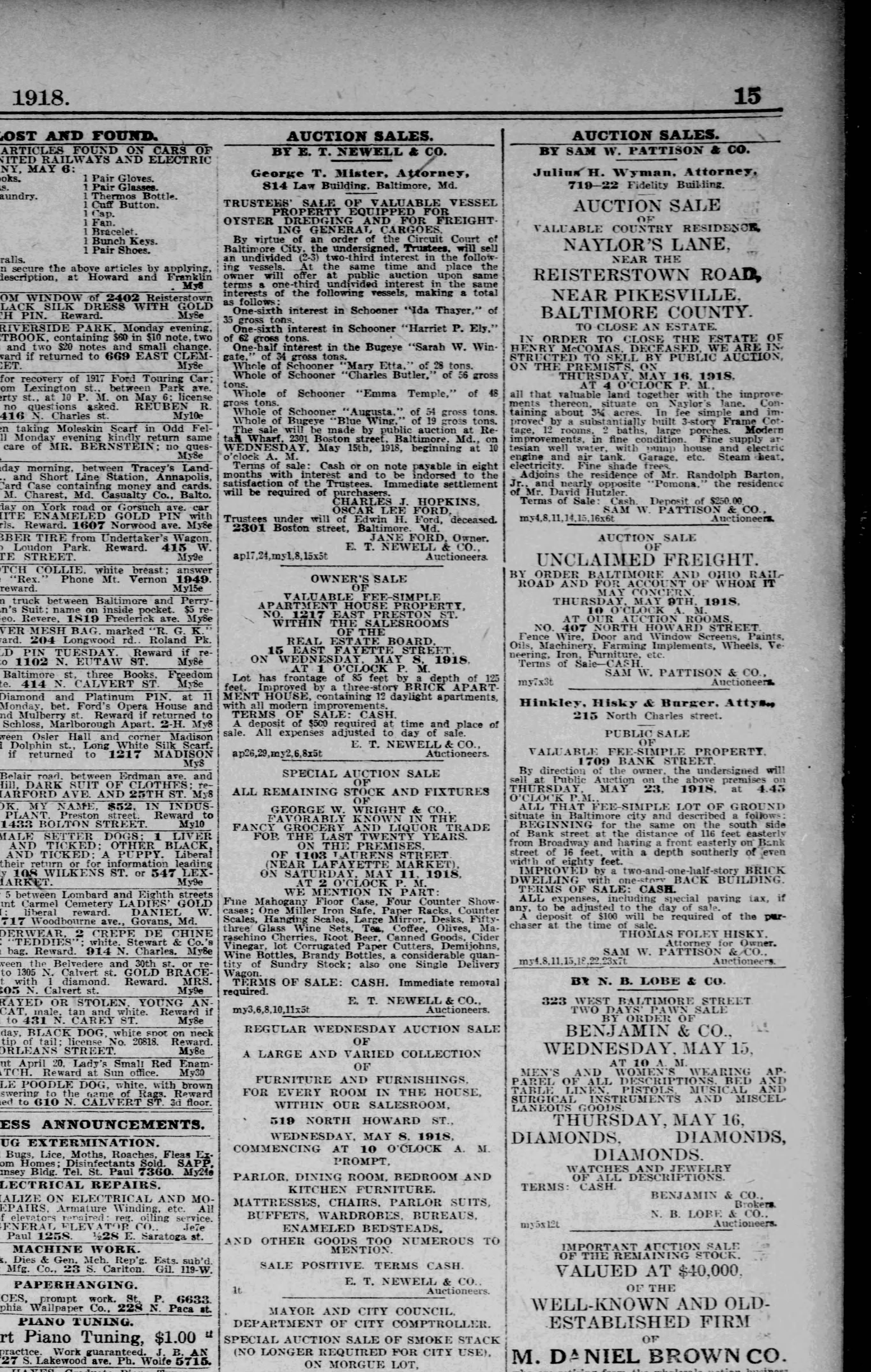 Blue Wing newspaper article